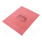 001-0014 Protection bag; ESD; L: 254mm; W: 203mm; Thk: 75um; 100pcs; pink L1W7uHXQ1tfl-qValDKGUPylDqpGsnAnaQzwpnZHFQg