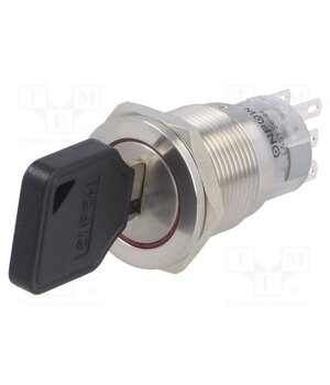 LAS1-AGQP-22Y/31/S Switch: key switch; Stabl.pos: 3; Contacts: 3PST; Ø19mm; Key: flat ZCYJQWVjv8tSENrye02qj46ugXgqQgmsW_0nvHrB78M