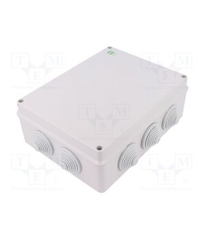 2716-02 Enclosure: junction box; X: 198mm; Y: 249mm; Z: 81mm; IP55; grey oPfDPHw4Uigi3OjMMoRuBRdyqBvs5SBGLCFVPhUqlWo