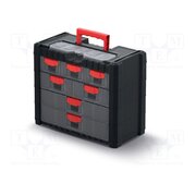 KMC401 Set with containers; polymer; transparent; black; 400mm; 200mm cs_3ke7oq5VXATgZUnjMj_9wtHva0x5ylXZQuupTq_U