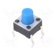 1-1825910-0 Microswitch TACT; SPST-NO; Pos: 1; 0.05A/24VDC; THT; none; OFF-(ON) a8HWNlaSJfgVrEmX6xf_Jkz80iNGmCTbr4RKboP2pds