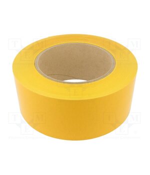0203T10015 Tape: marking; yellow; L: 50m; W: 100mm; self-adhesive; PVC apQtbpaOwdH0KVdbW5QsqJqeNx8zhgZn2_dRpgzzUTw