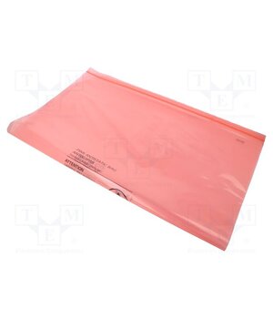 003-0029 Protection bag; ESD; L: 610mm; W: 508mm; Thk: 75um; 100pcs; LDPE; pink sh3x1aB8XS6kRIOn6Ev4MjVqsLXVoXMcLLXjmOugTCM