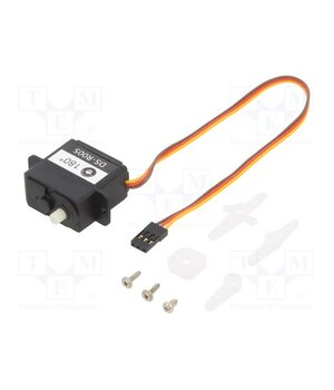 SER0050 Motor: servo; 4.8÷6VDC; analogue; 30.4x16.6x31.5mm; 180° 6XPeWmOtJOpj0eCXu3oujVeCbdv-gDi51N46YnqABRw