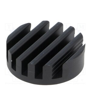 ICKLEDR33X10 Heatsink; LED; Ø: 33mm; H: 10mm; 17.6K/W; black VCfdOUCJUvZZoNlw8blaWwlnot-tYxmxSSoHy7gcck0