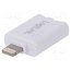 AA0089 Card reader: memory; Apple Lightning plug; microSD; R: 30MB/s 0MX_FIi49SAYcbK2EaVnZAKJ89wK9zh5x8L-0rUwf3w