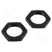 E10026 Nut M18; Thread: M18x1; PBT; 2pcs. fhdjRvVlKA5ATR8iWYSbChlWYET2omk660rdR4Pl2vY