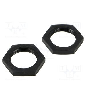 E10026 Nut M18; Thread: M18x1; PBT; 2pcs. fhdjRvVlKA5ATR8iWYSbChlWYET2omk660rdR4Pl2vY