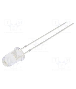 UV5TZ-400-15 LED; UV; 15°; 10÷20mA; P: 40mW; λd: 397.5÷402.5nm; 2.9÷3.5VDC; THT VCZeTkK5CsXOgxuqSMAHrUZJw3ko6vfiiBtlOoZQXME