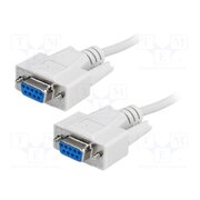 CAB-09GG/5 Cable; D-Sub 9pin socket,both sides; Len: 5m; connection 1: 1 1CIcXiM5Mb3JLrQTUG0i2zKfSNXZobGclC3IAuqPw0s