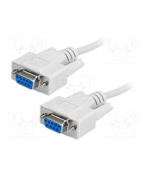 CAB-09GG/5 Cable; D-Sub 9pin socket,both sides; Len: 5m; connection 1: 1 1CIcXiM5Mb3JLrQTUG0i2zKfSNXZobGclC3IAuqPw0s