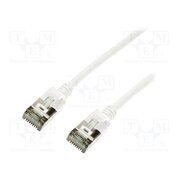 CQ9011S Patch cord; RJ45 plug,both sides; U/FTP; 6a; stranded; Cu; 0.3m S6KkIO-Hkjlv9imtKHF-Znre91iu0w0JyBR7E8nWmwc
