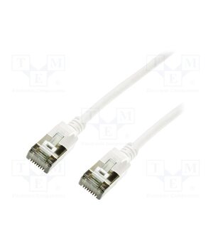 CQ9011S Patch cord; RJ45 plug,both sides; U/FTP; 6a; stranded; Cu; 0.3m S6KkIO-Hkjlv9imtKHF-Znre91iu0w0JyBR7E8nWmwc