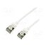 CQ9011S Patch cord; RJ45 plug,both sides; U/FTP; 6a; stranded; Cu; 0.3m S6KkIO-Hkjlv9imtKHF-Znre91iu0w0JyBR7E8nWmwc