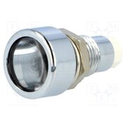 SML1 089 LED holder; 5mm; metal; convex; IP67 5QUSyOjqQjXeIBwstXli8MJrsnruEAu11OQGVR8Hn7k