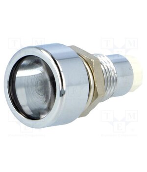 SML1 089 LED holder; 5mm; metal; convex; IP67 5QUSyOjqQjXeIBwstXli8MJrsnruEAu11OQGVR8Hn7k