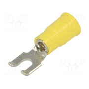 8251 Tip: fork; M3,5; Ø: 3.66mm; crimped; for cable; insulated; yellow Igtf7fAeWysJf1mwx-xoKfy4svvhMQXLDul2OoB4XOI