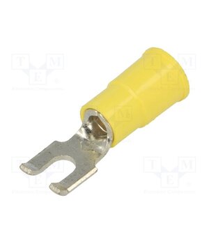 8251 Tip: fork; M3,5; Ø: 3.66mm; crimped; for cable; insulated; yellow Igtf7fAeWysJf1mwx-xoKfy4svvhMQXLDul2OoB4XOI