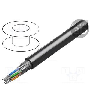 8135 060100 Wire; 5x2x28AWG; stranded; Cu; PVC; chrome; RS232,RS485; 30m; 30V rDrnnPOdlmqN57mixtN-yg7VzR4m5sU3HJF7qLNiBug