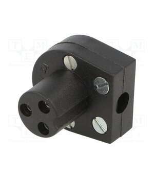 PX0430/SE Connector: circular; plug; female; PIN: 3; 3A; 250VAC; for cable FevkfmHJPrnnmfyx_S2b6gmfqEK2USOzlqGdJePyYJM