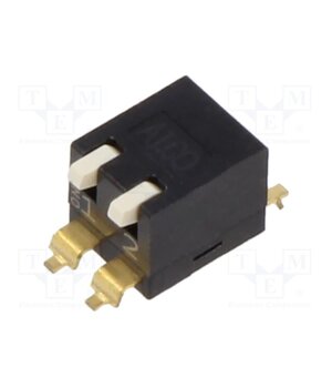 EDSP02SGLNNTU04 Switch: DIP-SWITCH; Poles number: 2; OFF-ON; 0.025A/24VDC; Pos: 2 CO4oIvrbkiOJS2EI_DdlhObTJjbcYBIvucp_Hh4hKGY
