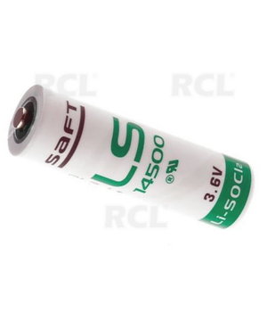 Litija 3,6 V AA 2600 mAh SAFT, ø14,5×50 mm LS14500

 BSL6_26SF.jpg