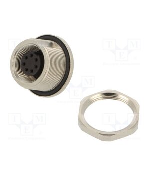 09 0424 90 07 Connector: M9; socket; female; PIN: 7; 125V; unshielded; gold-plated mWd_cML9wapiDgHb1hMOR0iSdXSIUWLWYlpfyBQiK4o