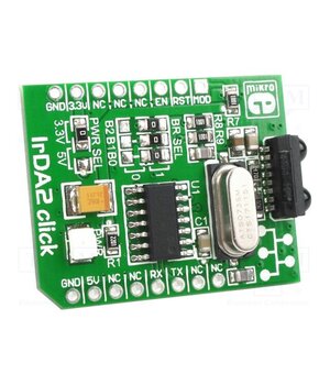 MIKROE-1195 Click board; prototype board; Comp: MCP2120,TFDU4101 LAOdZJ_DgD8nZJB9X9vwqxQtRWN5WQXPlp5Zwq78YXs