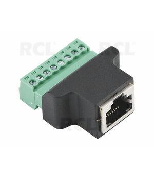 Adapteris RJ45 sieviešu uz 8Pin termināla adapteris

 CPEK010.jpg