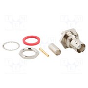 031-342-RFX Connector: BNC; socket; female; straight; 50Ω; crimped; POM; brass HdHkRmMGvAZU_YG-j7zNKURPInHxzs1twfzXxdI8X4U