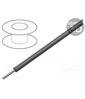1563 SL005 Wire; HookUp Wire; 20AWG; wire; Cu; PVC; dark grey; 1kV; 30.5m; 100ft rYRQ_fZ4XVbqIGIb3fNxHEJhStCi3xF9XabIe4dXfWQ