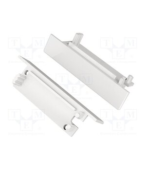 23110001 Cap for LED profiles; white; 20pcs; ABS; FLAT8 EzmRouLuM76l7VUt0CqCdZwKjhldJ3A79WmjEXnGEB0