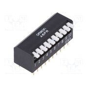 A6FR0104 Switch: DIP-SWITCH; Poles number: 10; ON-OFF; 0.025A/24VDC; Pos: 2 QpS23XiAfWgXB_OPtUPDXp9LLjO3OplfvWUrLlkuVYk
