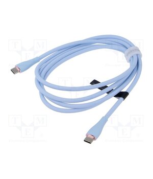TAWSG Cable; USB 2.0; USB C plug,both sides; nickel plated; 1.5m; 100W aPnnom9E8oQCjoMjRYIpn65HQinYT6NNXGBvFtVFAtM