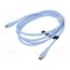 TAWSG Cable; USB 2.0; USB C plug,both sides; nickel plated; 1.5m; 100W aPnnom9E8oQCjoMjRYIpn65HQinYT6NNXGBvFtVFAtM