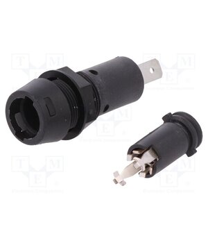3101.0210 Fuse holder; 5x20mm; 10A; 250VAC; FPG1; on panel; black; UL94V-0 7kSaHMHhRdITXHW1MvWLOoRUjyyD8jDiliOHxiKYct8