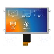 RVT70HSLFWN00 Display: TFT; 7"; 1024x600; Illumin: LED; Dim: 181.6x100.6x6.23mm DqtIHe_Um_g0dg5a3VcXhJsldt2gu_WMWUf7-YiaQzU