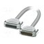2302159 Cable; D-Sub 25pin socket,D-Sub 25pin plug; PVC; Len: 2m; grey 6Yzjb3PtHnMCNAD8QlUII6V7tgXCmwvJYalVcCqGOxc
