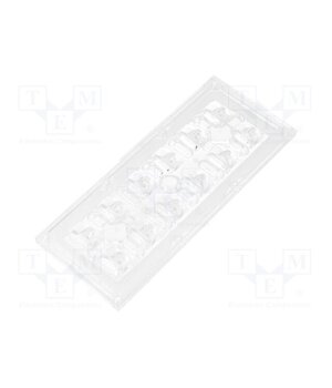 CS14055_STRADA-IP-2X6-T2 LED lens; rectangular; transparent; H: 9.17mm TeaIoICaRh1KZphSzFKrnacUmXf11sZaEmTqQXDXNJY