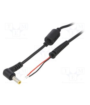 AK-SC-05 Cable; 2x0.5mm2; wires,DC 5,5/3,0 plug; angled; black; 1.2m oadeeQbN4eMK5ue8TA6f8Ba22Ii-FWu9ijHhTDX9ypo