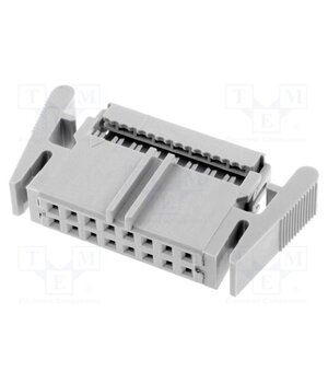VFL16G Connector: IDC; plug; female; PIN: 16; straight; IDC; 1.27mm; 2x8 H89F8Rhf2XFQJF-ZNCyxTh3wiHhFxgyiuFRJG4LC6BM