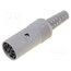 930348517 MAK 80 S Connector: DIN; plug; female; PIN: 8; 262°; straight; for cable lPMmo2wbnHFxRgudea3yvW2mbY47maYFbTqthybAOpI