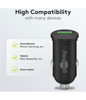 Divkāršais USB automašīnas ātrās uzlādes adapteris USB-C™ PD (Power Delivery) (45 W)

 AIMUSB45+4.jpg