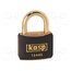 K12440BLAA1 Padlock; shackle; brass; Protection: low (level 4); A: 40mm; B: 21mm ZYkG49buWNv5Hy6Kfonw29R2BSQnWkjj0FqAIkY0sTY