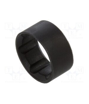 CR-174 LED holder; 5mm; two-piece; black; UL94V-2; L: 5.8mm; polyamide PVnvxFZVNr710JY4CO-Q8VedohEeTUrLJ2Nn-xkgAWY