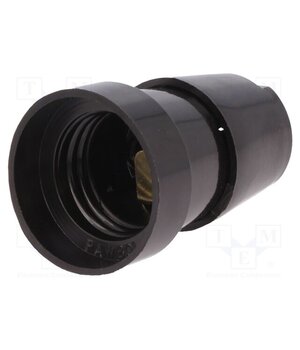 D.3002 Lampholder: lamp; E27; Body: black; Ø: 38mm; bakelite; L: 60mm yZoYcB-yzOL78IkJIt8eraESsP6TjvhuzHnlGwz1xcE