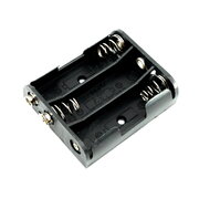 BATTERY HOLDER 3x AA / 3x R6, with Female