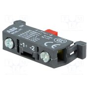 1SFA611612R1001 Contact block, microswitch; 22mm; front fixing; Contacts: NC R0DmRe0XP8u67k8iQIPVCdW51d-GJrrSU99TdVrBtp8