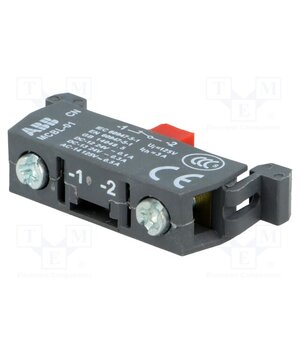 1SFA611612R1001 Contact block, microswitch; 22mm; front fixing; Contacts: NC R0DmRe0XP8u67k8iQIPVCdW51d-GJrrSU99TdVrBtp8