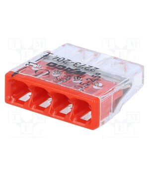 2273-204 Quick splice; 2273; 24A; 450V; spring clamp; red; L: 16.5mm; ways: 1 CrQpGjZte0y82CYcnmPEjTWcQLbHzmTfoCHLODNNWSQ